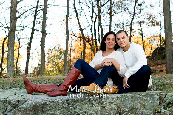 Engagement Portrait - Cluett Schantz Memorial Park.