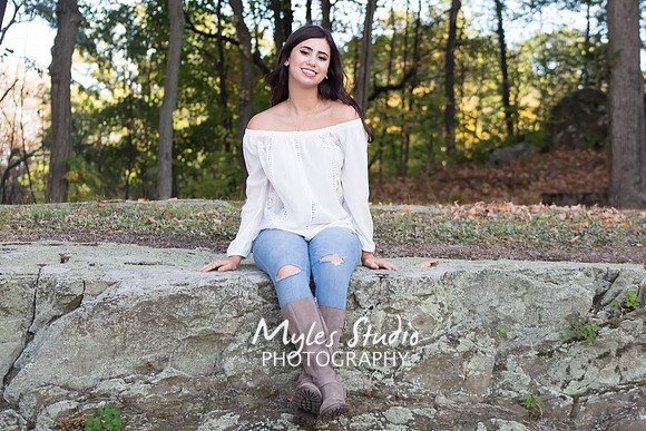 Senior Portrait - Cluett Schantz Memorial Park.