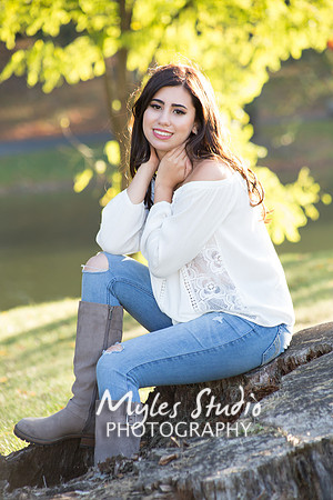 Senior Portrait - Cluett Schantz Memorial Park.