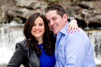 Winter Engagement Photo - Minnewaska State Park