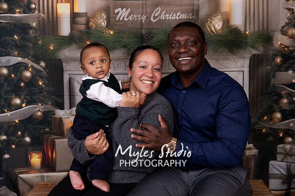A Family Christmas Portrait