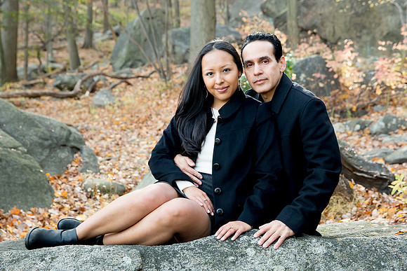 Engagement Portrait - Bear Mt. State Park
