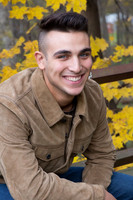 Boy's Senior Portrait - New Paltz Rail Trail