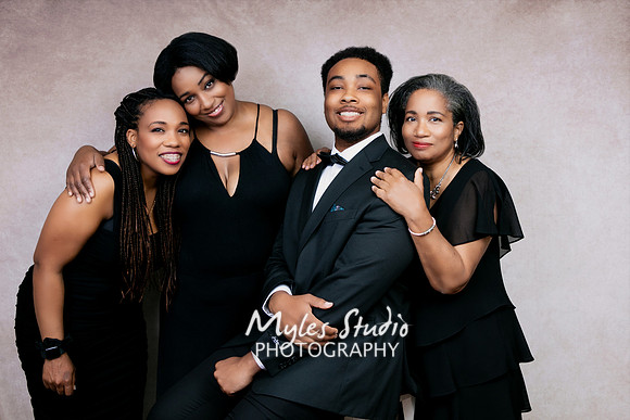 Family Portrait in Studio