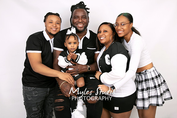 Family Portrait in Studio