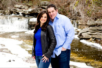 Winter Engagement Photo - Minnewaska State Park