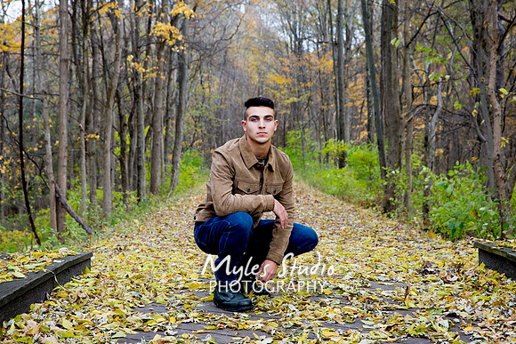 New Paltz Rail Trail Bridge - Senior Portrait