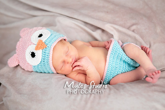 Newborn Baby Girl Portrait