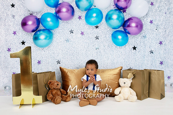 Baby Boy's 1st Birthday Photo Session