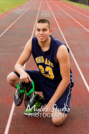 Boy's On Location Senior Portrait