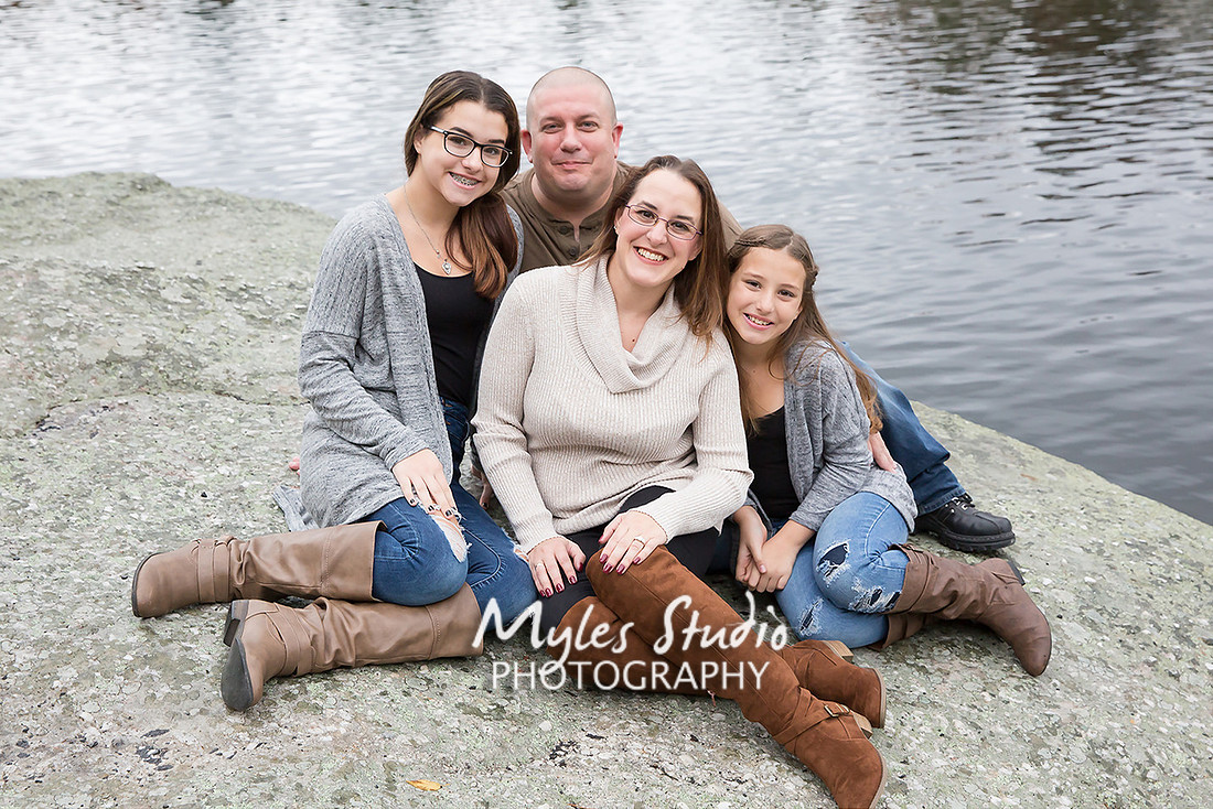 A Family Portrait at the Mohonk Mountain House in New Paltz NY