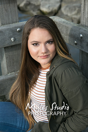 Girl's On Location Senior Portrait