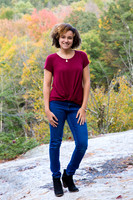 Girls Senior Portrait - Minnewaska State Park