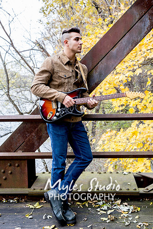 New Paltz Rail Trail Bridge - Senior Portrait