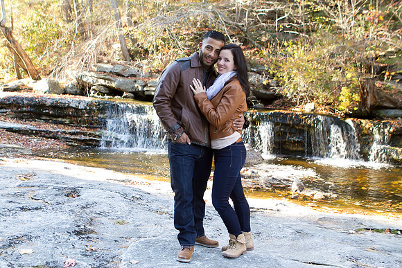 Fall Engagement Photo Shoot at Minnewaska State Park