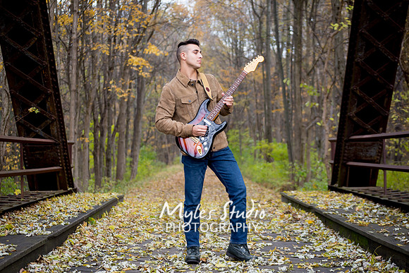 Boys High School Senior Portrait