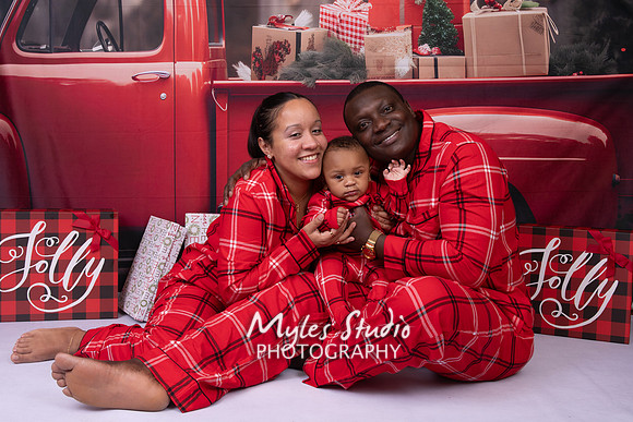 A Family Christmas Portrait
