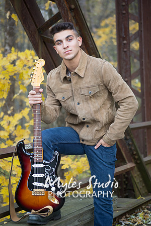 New Paltz Rail Trail Bridge - Senior Portrait