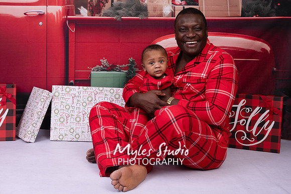 A Family Christmas Portrait